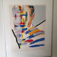 Zelfportret en een abstractie